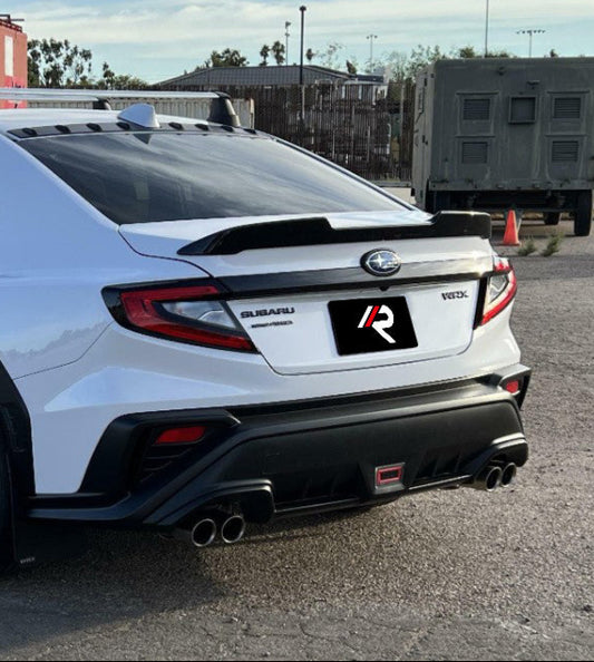Subaru WRX S4 2022-ON with Aftermarket Parts - Rear Spoiler Carbon Fiber from Aero Republic