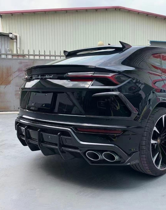 Lamborghini Urus Aftermarket Parts - TC Style Carbon Fiber Rear Trunk Spoiler