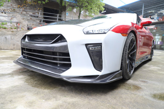 Nissan GTR R35 CBA DBA EBA 2008 2009 2010 2011 2012 2013 2014 2015 2016 2017 2018 2019 2020 2021 2022 2023 2024 with Aftermarket Parts - TSV1 Style Full Body Kit Carbon Fiber / FRP from Aero Republic