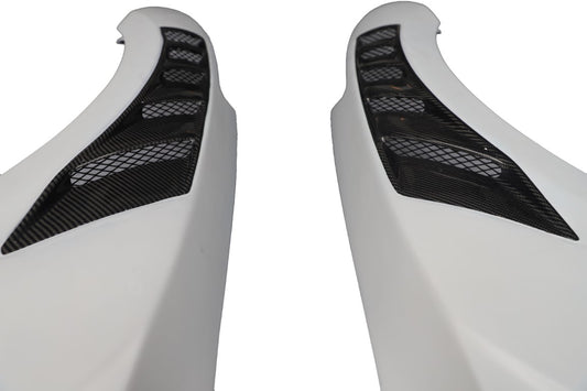 Nissan GTR R35 CBA DBA EBA 2008 2009 2010 2011 2012 2013 2014 2015 2016 2017 2018 2019 2020 2021 2022 2023 2024 with Aftermarket Parts - TSV2 Style Front Fenders Carbon Fiber / FRP from Aero Republic