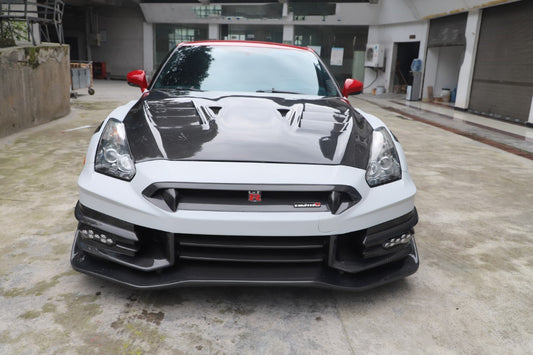 Nissan GTR R35 CBA DBA EBA 2008 2009 2010 2011 2012 2013 2014 2015 2016 2017 2018 2019 2020 2021 2022 2023 2024 with Aftermarket Parts - TSV2 Style Full Body Kit Carbon Fiber / FRP from Aero Republic
