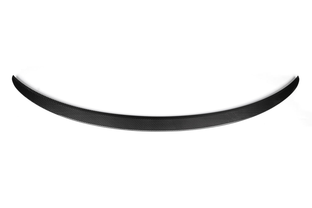 Tesla Model 3 Performance 2017 2018 2019 2020 2021 2022 2023 with Aftermarket Parts - A Style Rear Lip Spoiler Pre-preg Carbon from Aero Republic