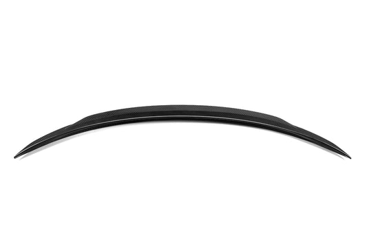 Tesla Model 3 Performance 2017 2018 2019 2020 2021 2022 2023 with Aftermarket Parts - VS Style Rear Lip Spoiler Pre-preg Carbon from Aero Republic