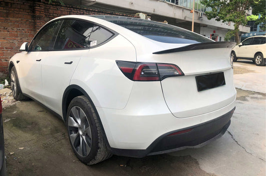 Tesla Model 3 Performance 2017 2018 2019 2020 2021 2022 2023 with Aftermarket Parts - VS Style Rear Lip Spoiler Pre-preg Carbon from Aero Republic