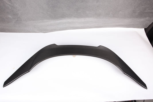 Toyota Supra MK5 A90 A91 3.0 2.0 2020 2021 2022 2023 2024 with Aftermarket Parts - V Style Rear Lip Spoiler Pre-preg Carbon Fiber from Aero Republic