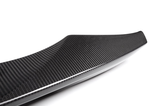 Toyota Supra MK5 A90 A91 3.0 2.0 2020 2021 2022 2023 2024 with Aftermarket Parts - V Style Rear Lip Spoiler Pre-preg Carbon Fiber from Aero Republic