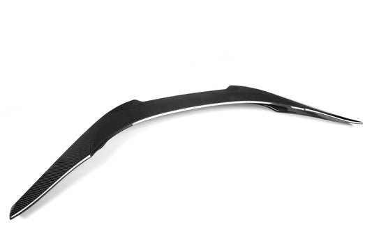 Toyota Supra MK5 A90 A91 3.0 2.0 2020 2021 2022 2023 2024 with Aftermarket Parts - V Style Rear Lip Spoiler Pre-preg Carbon Fiber from Aero Republic