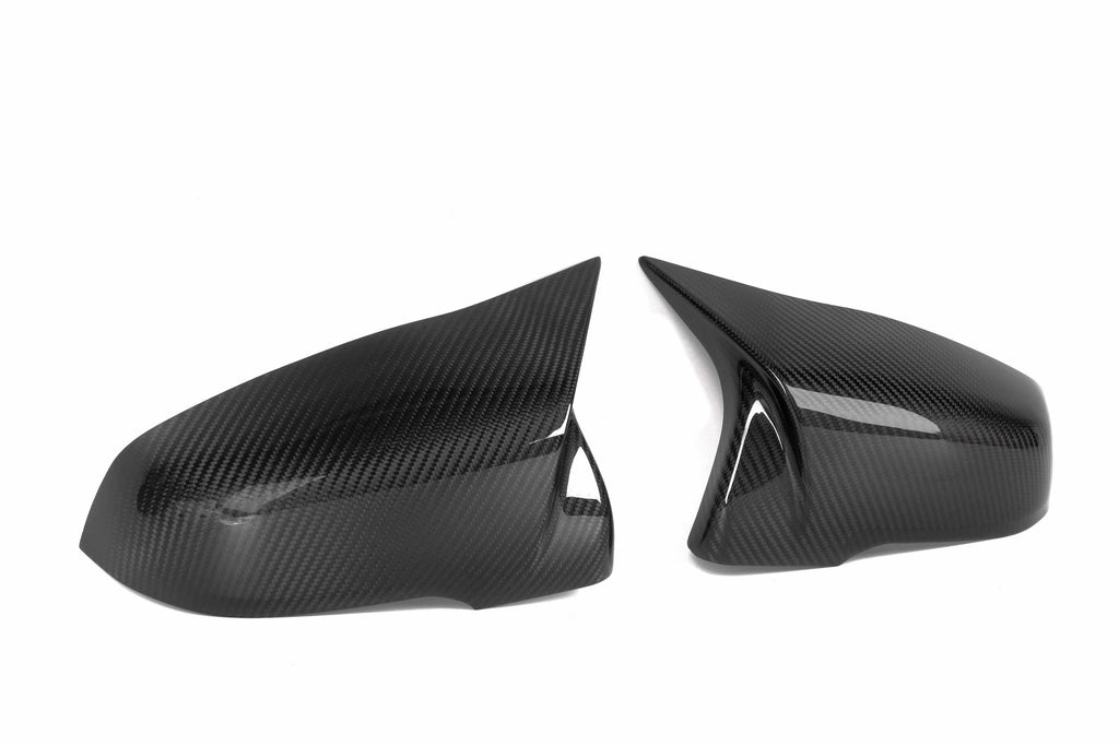 Toyota Supra MK5 A90 A91 3.0 2.0 2020 2021 2022 2023 2024 with Aftermarket Parts - M Style Replacement Mirror Caps Pre-preg Carbon Fiber from Aero Republic