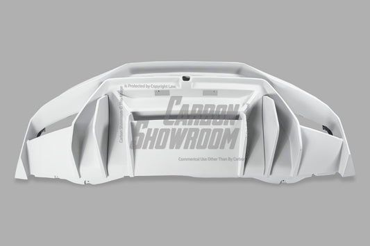 Aero Republic V Style Carbon Fiber Rear Bumper & Diffuser For Lamborghini Huracan LP580 LP610