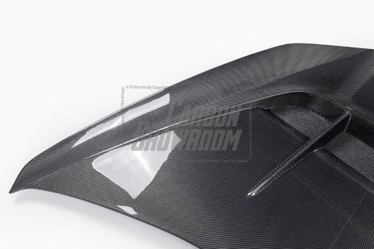 Chevrolet Corvette C8 2020-ON with Aftermarket Parts - Hood Bonnet Carbon Fiber / FRP from Aero Republic