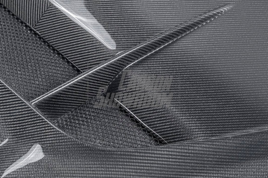 Chevrolet Corvette C8 2020-ON with Aftermarket Parts - Hood Bonnet Carbon Fiber / FRP from Aero Republic