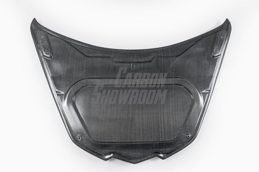Chevrolet Corvette C8 2020-ON with Aftermarket Parts - Hood Bonnet Carbon Fiber / FRP from Aero Republic