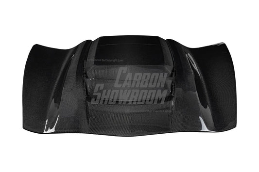 Chevrolet Corvette C7 Base Stingray Z06 Z51 2014-2019 with Aero Republic's Aftermarket Parts - ZR1 Style Hood Bonnet Carbon Fiber / FRP