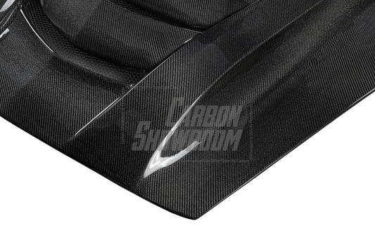 Chevrolet Corvette C7 Base Stingray Z06 Z51 2014-2019 with Aero Republic's Aftermarket Parts - ZR1 Style Hood Bonnet Carbon Fiber / FRP