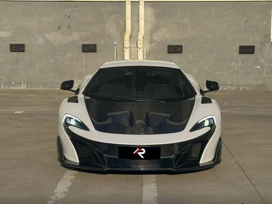 McLaren 650S MP4-12C 2012 2013 2014 2015 2016 with Aftermarket Parts - 675LT Style Full Body Kit Carbon Fiber / FRP from Aero Republic
