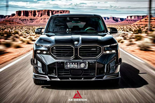 BMW XM / XM Label Red G09 2023-ON with Aftermarket Parts - AE Front Canards Pre-preg Carbon Fiber from ArmorExtend