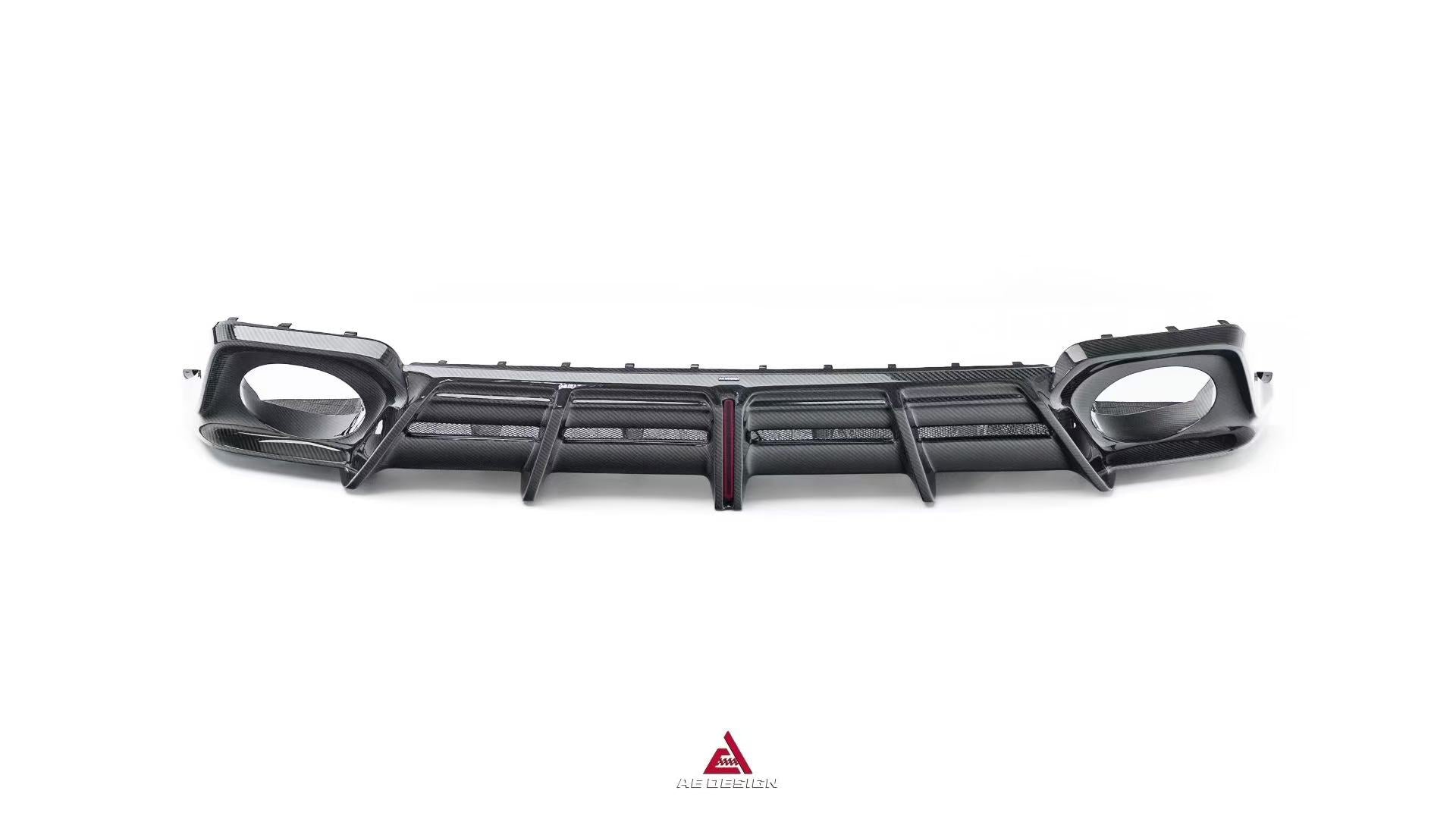 2023 R8 Diffuser Audi R8 Gen 2 Facelift Aftermarket Parts - ArmorExtend Rear Diffuser ...