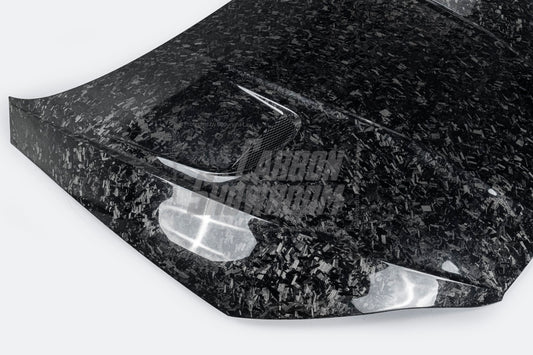 Audi RS5 S5 A5 B9 B9.5 2017 2018 2019 2020 2021 2022 2023 2024 with Aftermarket Parts - AE Style Hood Bonnet Carbon Fiber from?ArmorExtend
