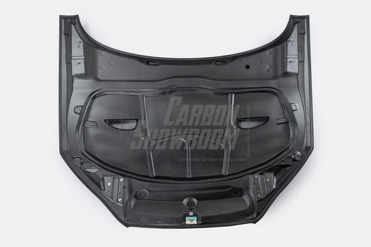 Audi RS5 S5 A5 B9 B9.5 2017 2018 2019 2020 2021 2022 2023 2024 with Aftermarket Parts - AE Style Hood Bonnet Carbon Fiber from?ArmorExtend
