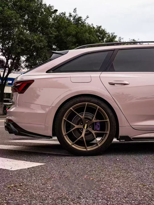 Audi A6 Allroad C8 2020-ON with Aftermarket Parts - V1 Rear Diffuser Pre-preg Carbon Fiber from Karbel Carbon