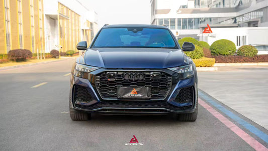 Audi RSQ8 2021 2022 2023 2024 with Aftermarket Parts - AE Front Lip Carbon Fiber from ArmorExtend