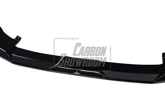 Audi S4 / A4 (With s-line Bumper, does not fit base model) B9.5 2020-ON with Aftermarket Parts - AE V2 Carbon Fiber & ABS Front Lip from ArmorExtend 