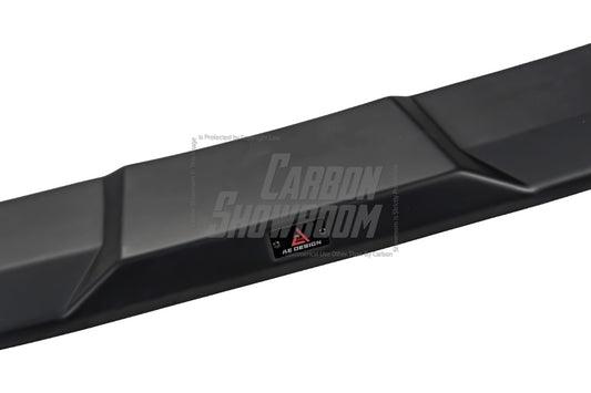 Audi S4 / A4 (With s-line Bumper, does not fit base model) B9.5 2020-ON with Aftermarket Parts - AE V2 Carbon Fiber & ABS Front Lip from ArmorExtend 