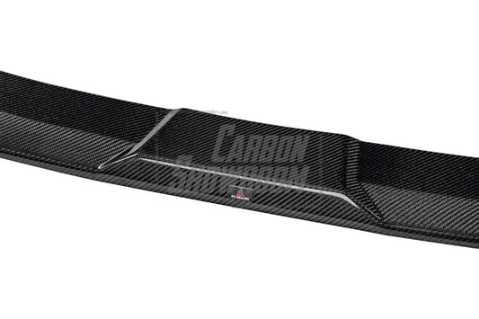 Audi S4 / A4 (With s-line Bumper, does not fit base model) B9.5 2020-ON with Aftermarket Parts - AE V2 Carbon Fiber & ABS Front Lip from ArmorExtend 