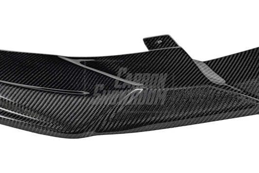 Audi S4 / A4 (With s-line Bumper, does not fit base model) B9.5 2020-ON with Aftermarket Parts - AE V2 Carbon Fiber & ABS Front Lip from ArmorExtend 