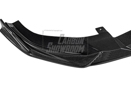 Audi S4 / A4 (With s-line Bumper, does not fit base model) B9.5 2020-ON with Aftermarket Parts - AE V2 Carbon Fiber & ABS Front Lip from ArmorExtend 