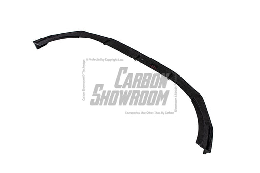 Audi S4 / A4 (With S-line Bumper) B9.5 2020 2021 2022 2023 2024 with Aftermarket Parts - AE Style Front Lip Carbon Fiber from ArmorExtend