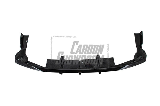 Audi S4 / A4 (With S-line Bumper) B9.5 2020 2021 2022 2023 2024 with Aftermarket Parts - AE Style Rear Diffuser Carbon Fiber from ArmorExtend