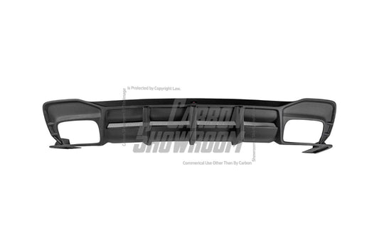 Audi S4 / A4 (With S-line Bumper) B9.5 2020 2021 2022 2023 2024 with Aftermarket Parts - AE Style Rear Diffuser Carbon Fiber from ArmorExtend