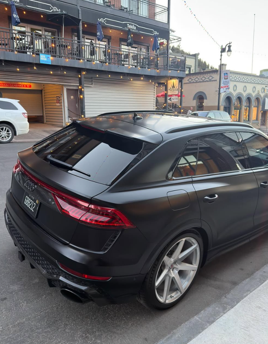 Audi S5 A5 (with s-line bumper, does not base model) B9.5 2020-ON with Aftermarket Parts - AE Style Rear Diffuser & Canards ABS?from ArmorExtend