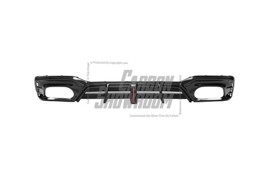 Audi S5 A5 (with s-line bumper, does not base model) B9.5 2020 2021 2022 2023 2024 with Aftermarket Parts - AE Rear Diffuser & Canards Carbon Fiber from ArmorExtend 
