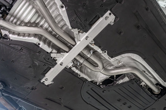 BMW 2 Series M240 G42 2022-ON with Aftermarket Parts - Catback Exhaust with Valve Dual Tips Exit Stainless Steel / Titanium from ArmorExtend