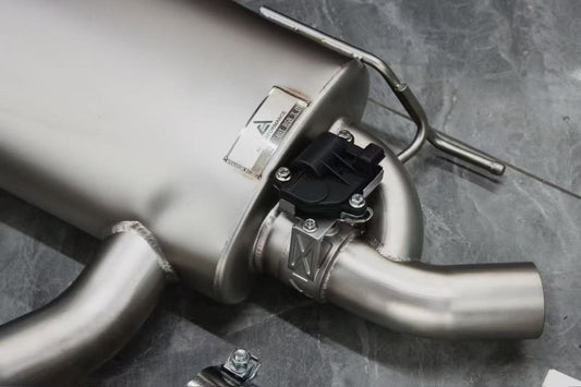BMW 2 Series M240 G42 2022-ON with Aftermarket Parts - Catback Exhaust with Valve Dual Tips Exit Stainless Steel / Titanium from ArmorExtend