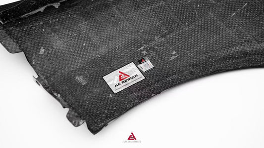 BMW 2 Series M240i 230i G42 2020-ON with Aftermarket Parts - ART Front Fenders Dry Pre-preg Carbon from ArmorExtend