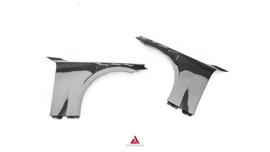 BMW 2 Series M240i 230i G42 2020-ON with Aftermarket Parts - ART Front Fenders Dry Pre-preg Carbon from ArmorExtend