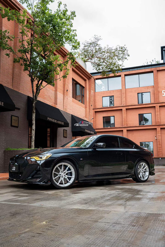 BMW 2 Series M240i 230i G42 2022-ON with Aftermarket Parts - AE Style Side Skirts ABS from ArmorExtend