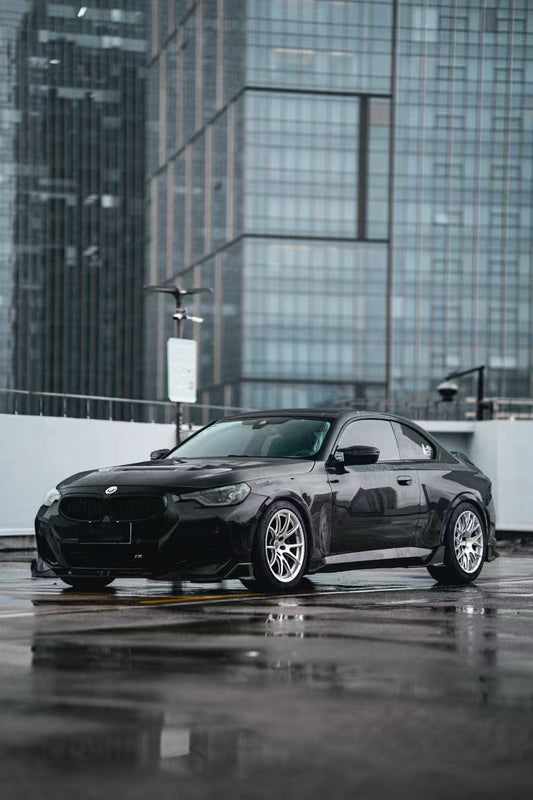 BMW 2 Series M240i 230i G42 2020-ON with Aftermarket Parts - ART Front Fenders Dry Pre-preg Carbon from ArmorExtend