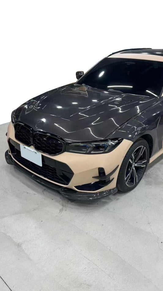 BMW 3 Series 330i M340i G20 G21 (Fits both Pre-LCI & LCI) 2019 2020 2021 2022 2023 2024 with Aftermarket Parts - AE Style Front Fenders Carbon Fiber from ArmorExtend