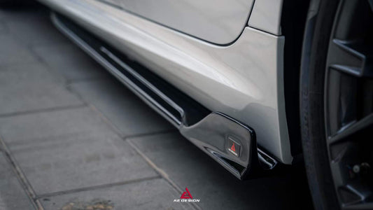 BMW 3 Series G20 330i M340i 2023 2024 LCI with Aftermarket Parts - Plustic Style Side Skirts ABS from ArmorExtend