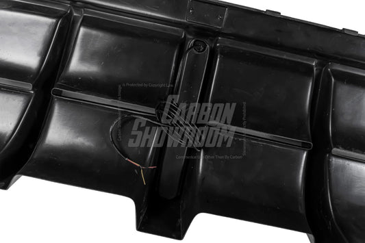 BMW 3 Series 330i (With M-Package Bumper, does not fit base model) M340i G20 G21 LCI 2023 2024 with Aftermarket Parts - Plustic Style Rear Diffuser & Canards ABS from ArmorExtend