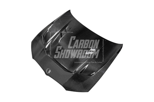 BMW 3 Series M340i 330i G20 G21 (Fits Both Pre-LCI & LCI) 2019-ON with Aftermarket Parts - Vented Hood Bonnet Carbon Fiber from ArmorExtend