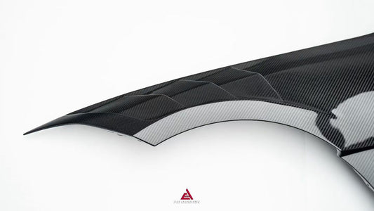 BMW 4 Series M440 430 G22 G23 2020-ON with Aftermarket Parts - ART Front Fenders Dry Pre-preg Carbon Fiber from ArmorExtend