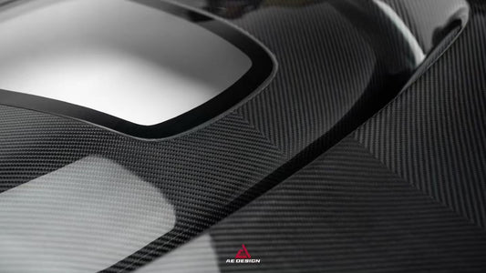 BMW 4 Series M440 430 G22 G23 2020-ON & 4 Series M440 430 G26 2022-ON with Aftermarket Parts - ART Hood Bonnet Dry Pre-preg Carbon Fiber from ArmorExtend