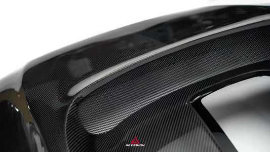 BMW 4 Series M440 430 G22 G23 2020-ON & 4 Series M440 430 G26 2022-ON with Aftermarket Parts - ART Hood Bonnet Dry Pre-preg Carbon Fiber from ArmorExtend