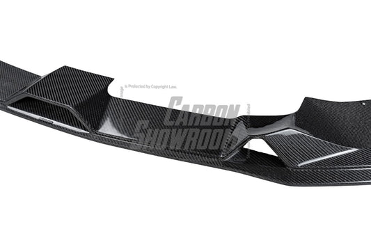 BMW 8 Series M850i 840i (With M-Package Bumper) G14 G15 G16 2018 2019 2020 2021 2022 2023 2024 with Aftermarket Parts - AE Style Front Canards Carbon Fiber from ArmorExtend 