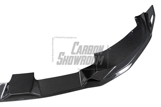 BMW 8 Series M850i 840i (With M-Package Bumper) G14 G15 G16 2018 2019 2020 2021 2022 2023 2024 with Aftermarket Parts - AE Style Front Canards Carbon Fiber from ArmorExtend 